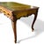 French Louis XV Style Carved Walnut Partners Desk With Leather Top. For Sale In West Palm - Image 6 of 16