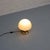 Metal Space Age Opal Glass & Chrome Table Lamp, 1970s For Sale - Image 7 of 11