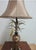 1990s Fine Art Lamps Gold Gilt Mercury Glass Italian Regency Column Table Lamp Shade For Sale In Philadelphia - Image 6 of 7