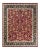 Red Mogul, One-of-a-Kind Hand-Knotted Area Rug in Red, 8' 3" x 10' 2" For Sale - Image 8 of 8