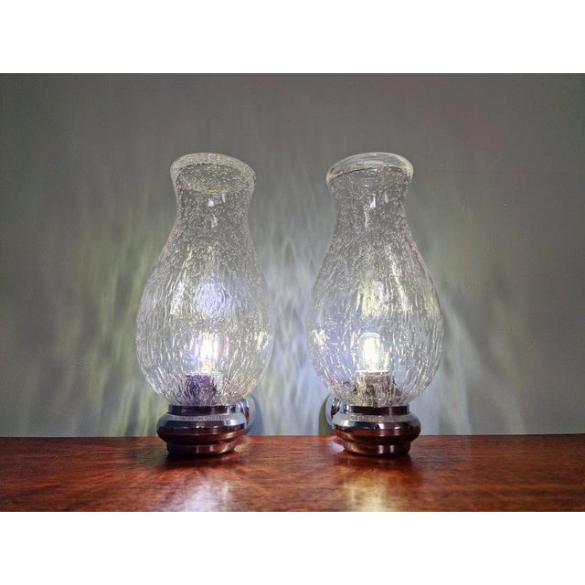 Mid-Century Modern Wall Lights, 1970s, Set of 2 For Sale - Image 3 of 18