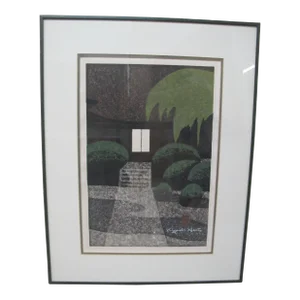 Kiyoshi Saito Japanese Woodblock Print Joko Ji Kamino Yama Light From Window