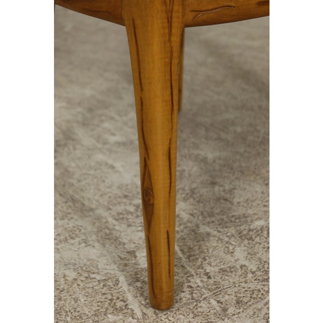 Pair Decorator Branch Carved Modern Design Armchairs For Sale In Philadelphia - Image 6 of 11