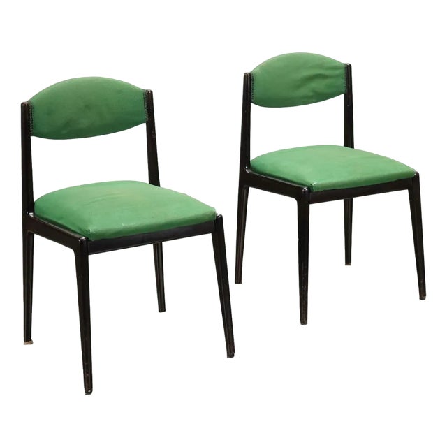 Set of Vintage Dining Chairs, 1960s For Sale