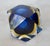 C.1970s Italian Alessandro Mandruzzato, Hand Blown Faceted Murano Cobalt, Amber & Clear For Sale - Image 15 of 18