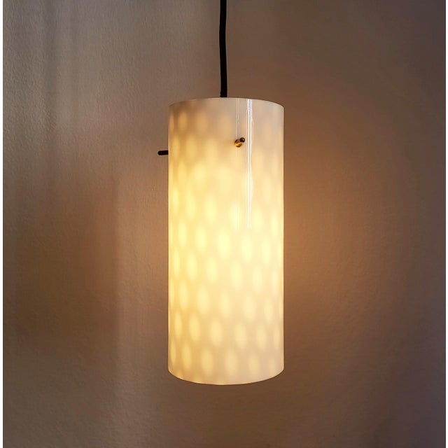 Mid-Century Murano Glass Polkadot Pendant Light by Rupert Nikoll, 1950s For Sale - Image 10 of 10