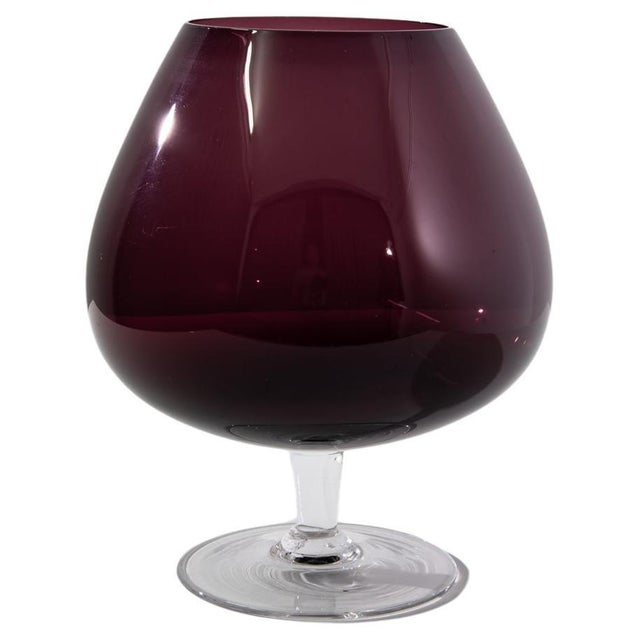 1960s Italian Purple Glass Goblet For Sale - Image 15 of 18