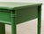 Mid 20th Century Mid 20th Century Emerald Faux Bamboo Desk For Sale - Image 5 of 11