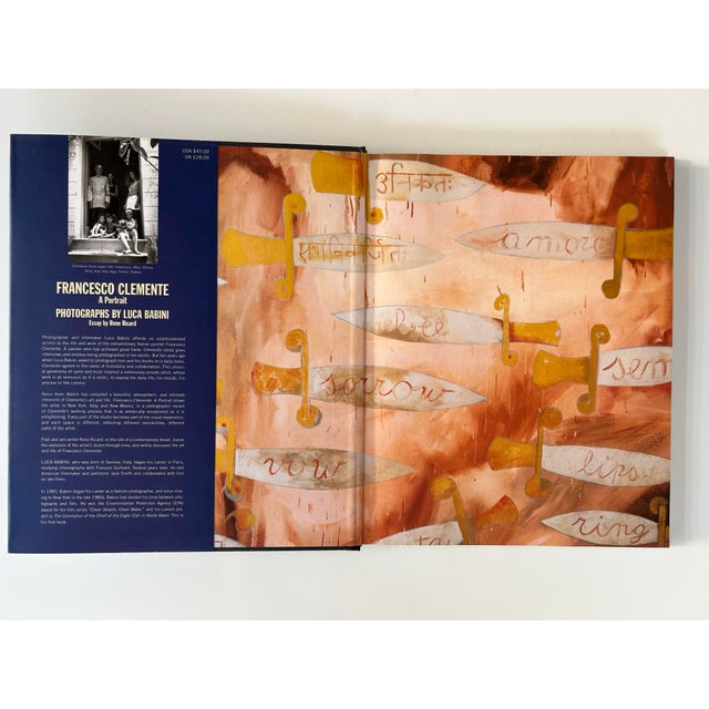 Tribal Photographic Art Book-Francesco Clemente, a Portrait, Photographs by Luca Babini, 1999 For Sale - Image 3 of 12