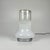 1970s Mid-Century Modern White and Clear Murano Glass Table Lamp attributed to Roberto Pamio for Leucos, Italy, 1970s For Sale - Image 5 of 8
