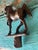 Metal Vintage Solid Brass Prancing Horse Water Faucet Handle and Valve Spigot Manufacturer Hallmark Stamp For Sale - Image 7 of 9