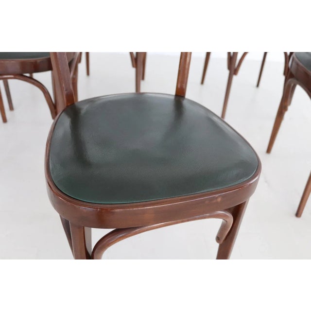 Midcentury Modern Italian Dining Chairs, 1950s, Set of 6 For Sale - Image 9 of 18