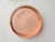 Vintage MCM Diana Pink Depression Swirl Design Coasters Set of 4 Federal Glass Company 3.25"D in very good condition.