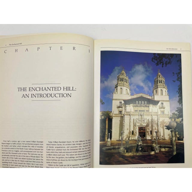 The Enchanted Hill the Story of Hearst Castle at San Simeon Hardcover 1980 For Sale - Image 11 of 12