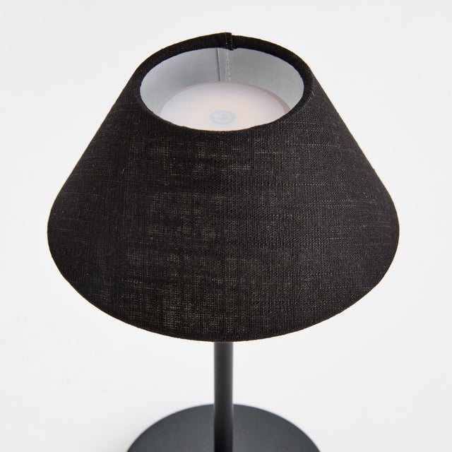 Kenneth Ludwig Chicago Alluna Cordless Led Lamp 10" - Black For Sale - Image 4 of 7