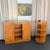 1940s 1940s Tiered Art Deco Satinwood Side Shelving Unit With Built-in Lighting For Sale - Image 5 of 10