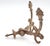 Metal Pair of Antique Victorian Painted Cast Iron Hall Tree Hooks For Sale - Image 7 of 7