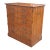Late 20th Century Federal Style Yew Wood Double Door Side Cabinet For Sale