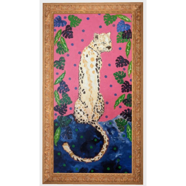 Second in a series. Mixed Media - Acrylic with Charcoal on canvas. 48 * 24 Unframed.