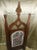 Brown The Throne of the High Church: Late 19th Century Gothic Revival Oak Accent Chair For Sale - Image 8 of 11