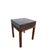 Wood Mid-Century Minimalist Teak and Acrylic Bedside Table For Sale - Image 7 of 9