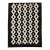Handmade Tribal Moroccan Style Modern Wool Rug With Ivory and Black Design For Sale