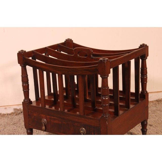 Canterbury in Mahogany, England, 19th Century For Sale - Image 11 of 12