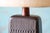 Tan 1960s Gordon and Jane Martz M242 Lamp for Marshall Studios Matte Black Tan Incised 33.75" For Sale - Image 8 of 13