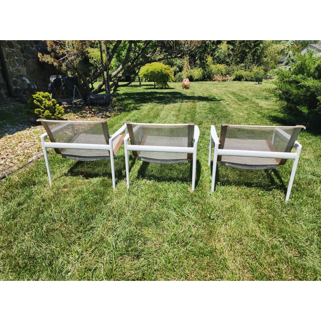 Vintage Richard Schultz for Knoll 1966 Collection Patio Lounge Chairs - Set of 3 For Sale - Image 17 of 18