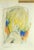 Portrait is an original colored pastel drawing artwork applied cardboard realized by Leo Guida in 1967. Hand-signed in...