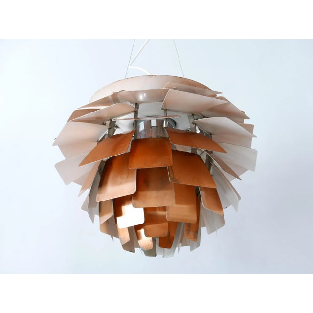 Copper PH Artichoke Pendant Lamp by Poul Henningsen for Louis Poulsen, 2000s For Sale - Image 16 of 18