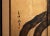 C. 1970s Chinese Six-Panel Gold Leaf Style Painted Screen "Blossoming Plum Tree" For Sale - Image 9 of 14