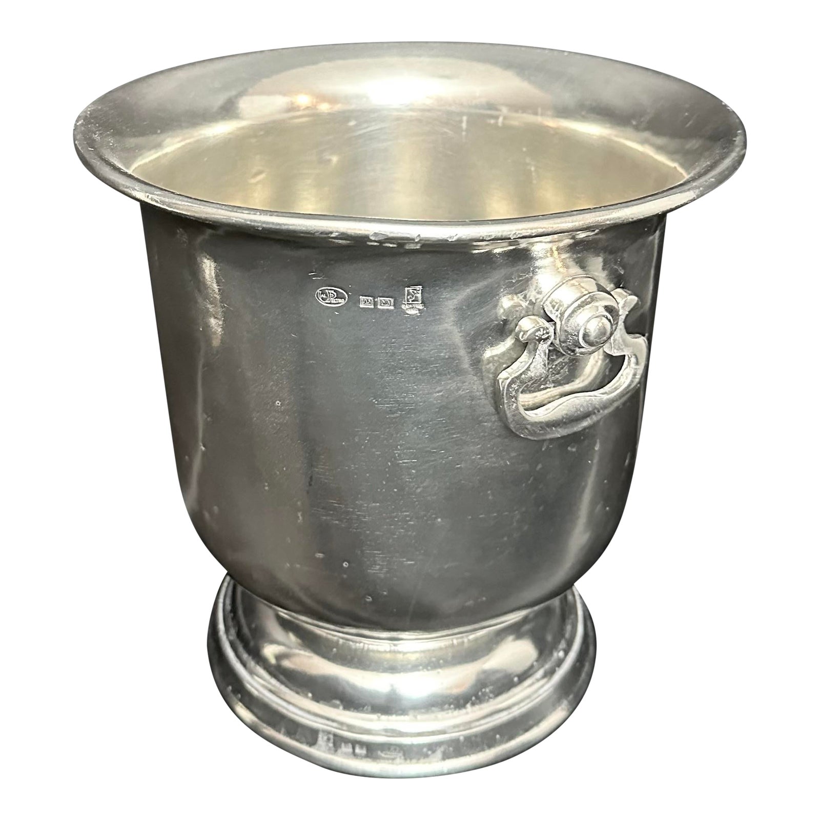 Vintage Pewter Champagne Bucket Valpeltro Artale of Italy Chairish