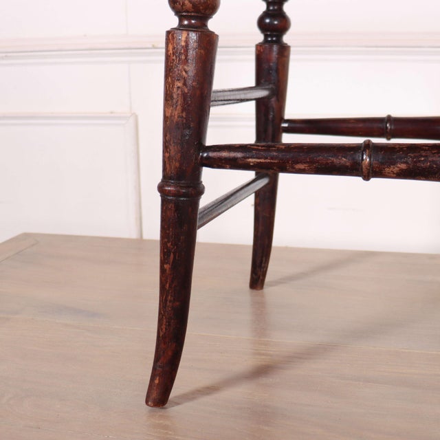 English Beech Luggage Stand For Sale - Image 3 of 7