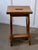 Wood Arts & Crafts Golden Oak Stool, 1920s For Sale - Image 7 of 8