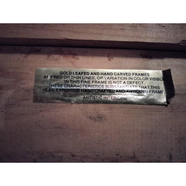 Mid 20th Century Mid 20th Century Original Sepia-Toned Landscape Painting. For Sale - Image 5 of 7