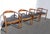 Mid-Century Modern Chairs Hans Wegner for Johannes Hansen Style ~ Set Four Mid Century Black Chairs For Sale - Image 3 of 17