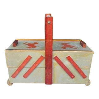 Vintage Sewing Cabinet, 1960s For Sale