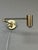 Modern Modern Brass-Tone Swing Arm Wall Lamp For Sale - Image 3 of 10