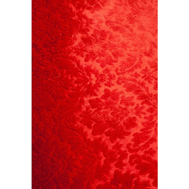 Red Alsatian Sofa, 1950s For Sale - Image 13 of 15