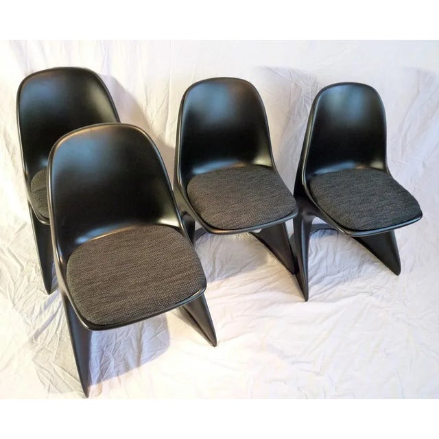 Plastic Black Plastic Chair by Alexander Begge for Casala For Sale - Image 7 of 8