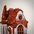 Handmade Vintage Fairytale Style Ceramic Cottage Sculpture With Hand-Painted Accents For Sale - Image 13 of 15