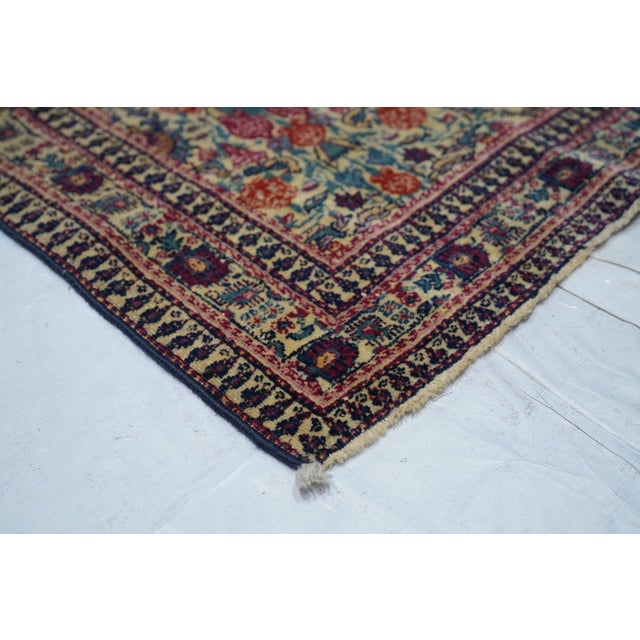 1910s Antique Tehran Rug 4'3'' X 6'7'' For Sale - Image 5 of 10