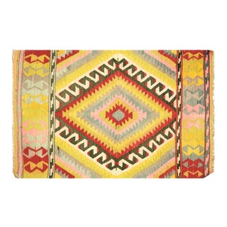 1950s Turkish Kilim For Sale