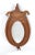 Audoux Minet Style Oval Wall Mirror Nautical French Provincial Rope & Jute For Sale - Image 10 of 11