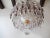 1920s Italian Micro-Beaded Purple Lavender Crystal Prisms Chandelier For Sale - Image 5 of 12