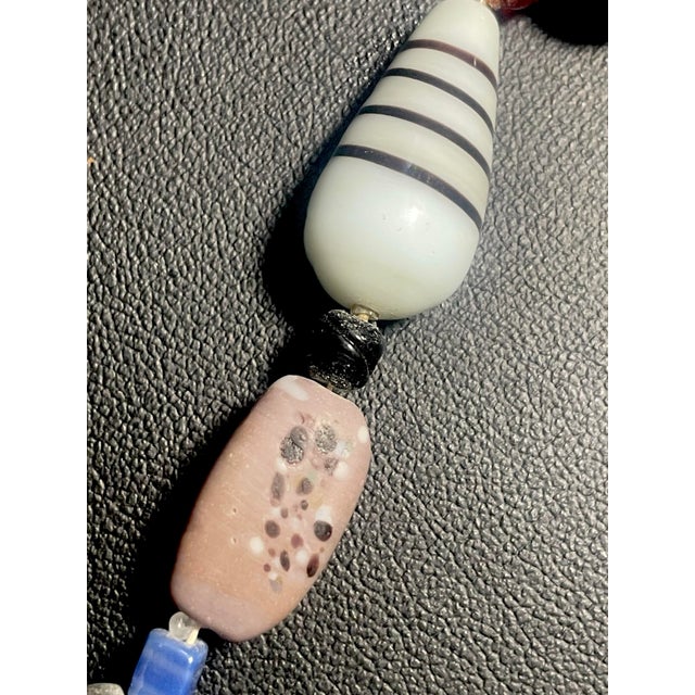 Antique European Trade Bead Necklace (Primarily Bohemian/Czech and Venetian/Murano) For Sale - Image 4 of 11