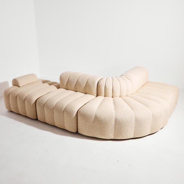 The ‘Barnum 24’ modular sofa set designed by Kristian Sofus Hansen and Tommy Hyldahl for Norr11 in 2021. The set consists...