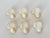 Vintage Pearl Shell Napkin Rings, Set of 6 For Sale In Dallas - Image 6 of 7
