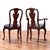 Queen Anne Set of 10 Queen Anne–Style Mahogany Dining Chairs by Councill, Circa 1985 For Sale - Image 3 of 5